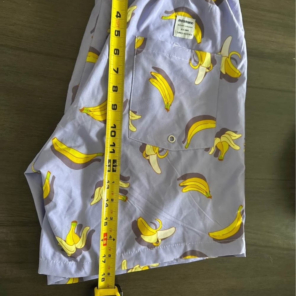 Mosman Banana Print Shorts